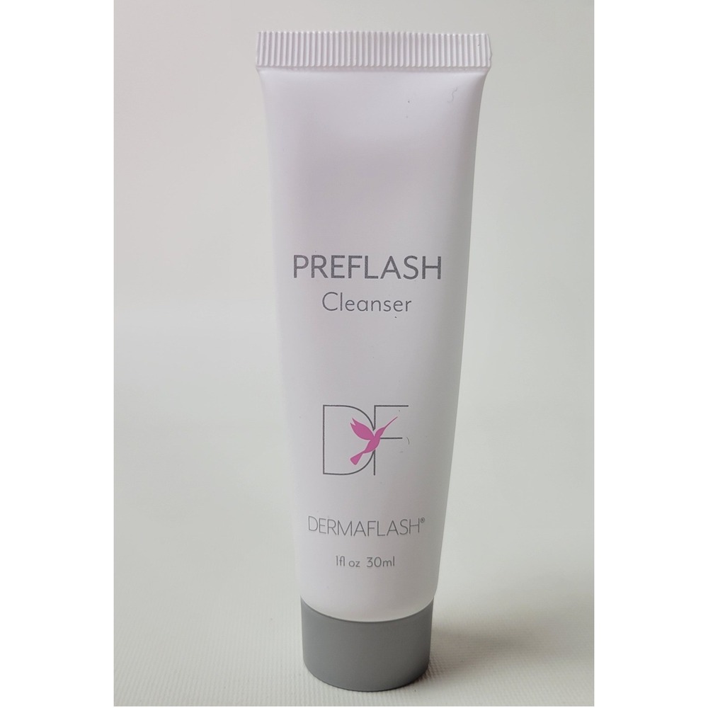 Dermaflash PREFLASH Cleanser 1 fl oz 30ml Sealed Skin Prep Face Wash Travel Size